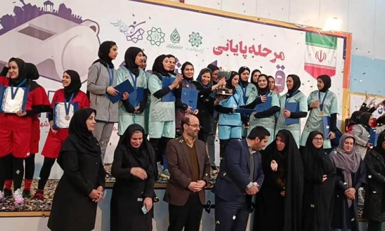 بانوان والیبالیست منطقه 16 قهرمان شهر تهران شدند
