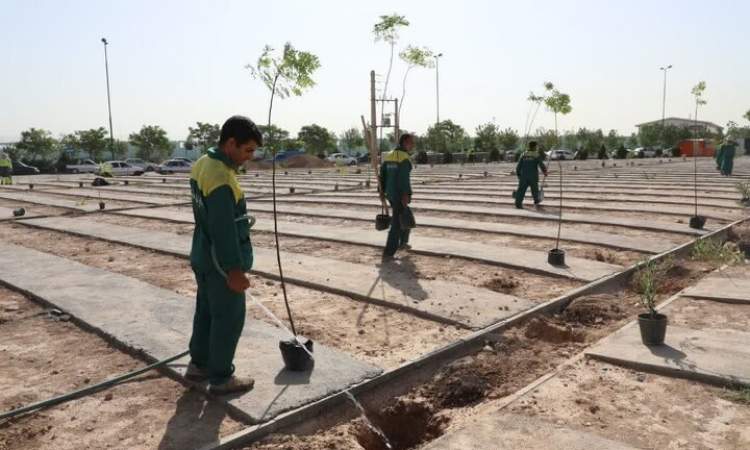 افتتاح یک آرامستان جدید در تهران