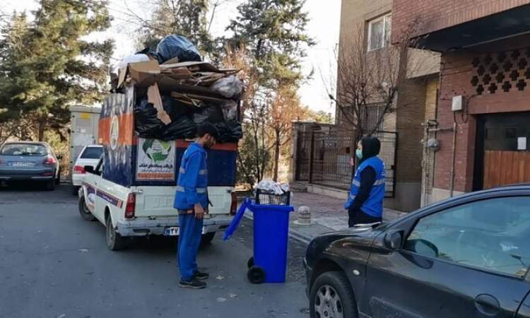 شارژ ۵۰ هزار تومانی کیف پول شهروندی با ثبت اولین سفارش جمع‌آوری زباله خشک در سرویس نوماند