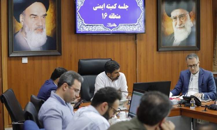 کمیته ایمنی ساختمان‌های پرخطر منطقه ۱۶ برگزار شد