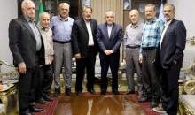 دیدار جمعی از اعضاء مؤسسه همیاران با وزیر میراث فرهنگی، گردشگری و صنایع دستی ایران