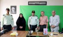 دیدار ریاست کلانتری 130 نازی آباد از موسسه همیاران