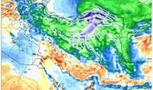 وضعیت دما و بارش کشور تا اوایل آذرماه